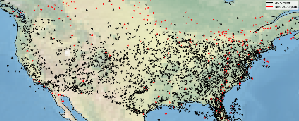 Quiver Plot Airspace